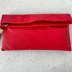 India Hicks Carmen Clutch - Red